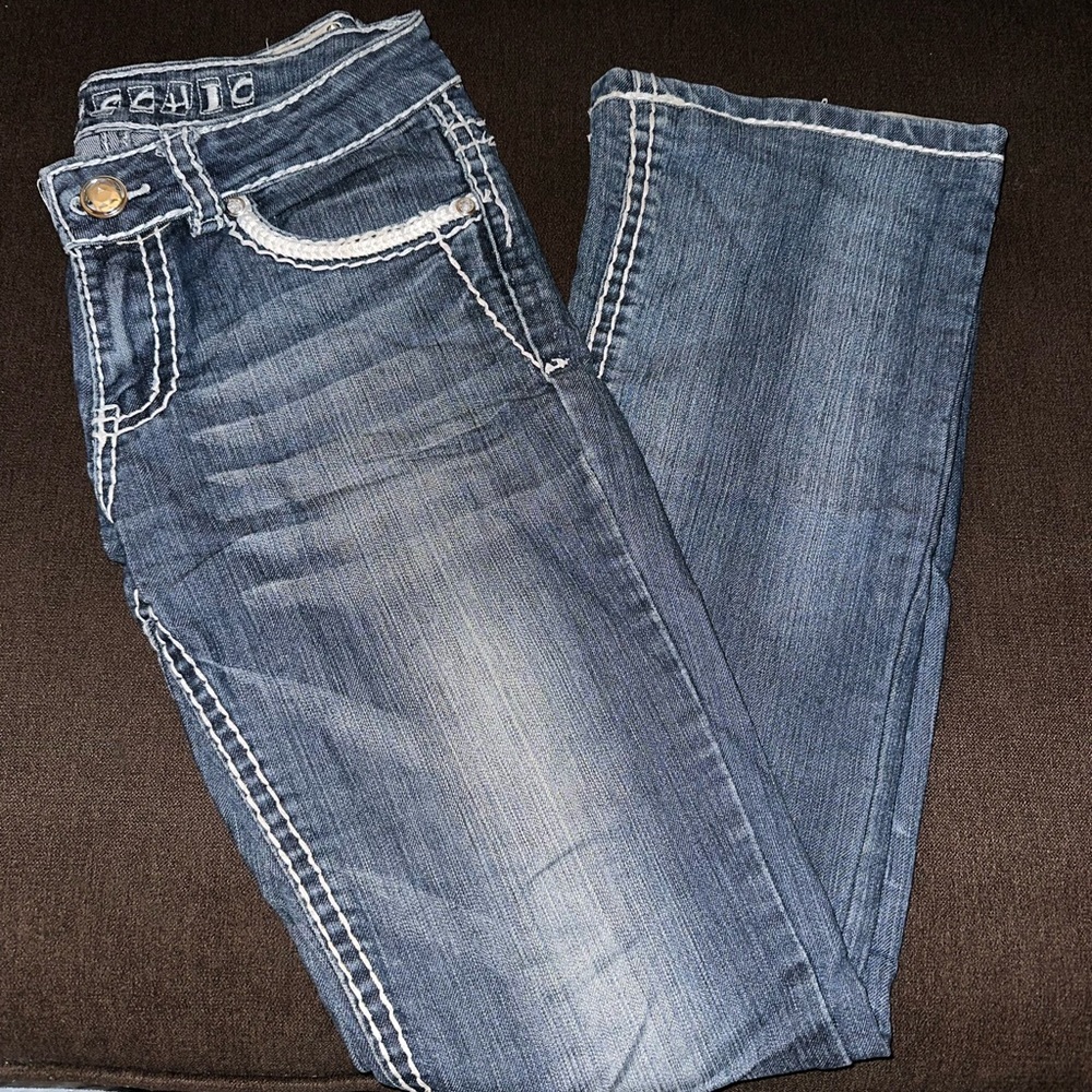 Size 7/28 Miss Chic Jeans